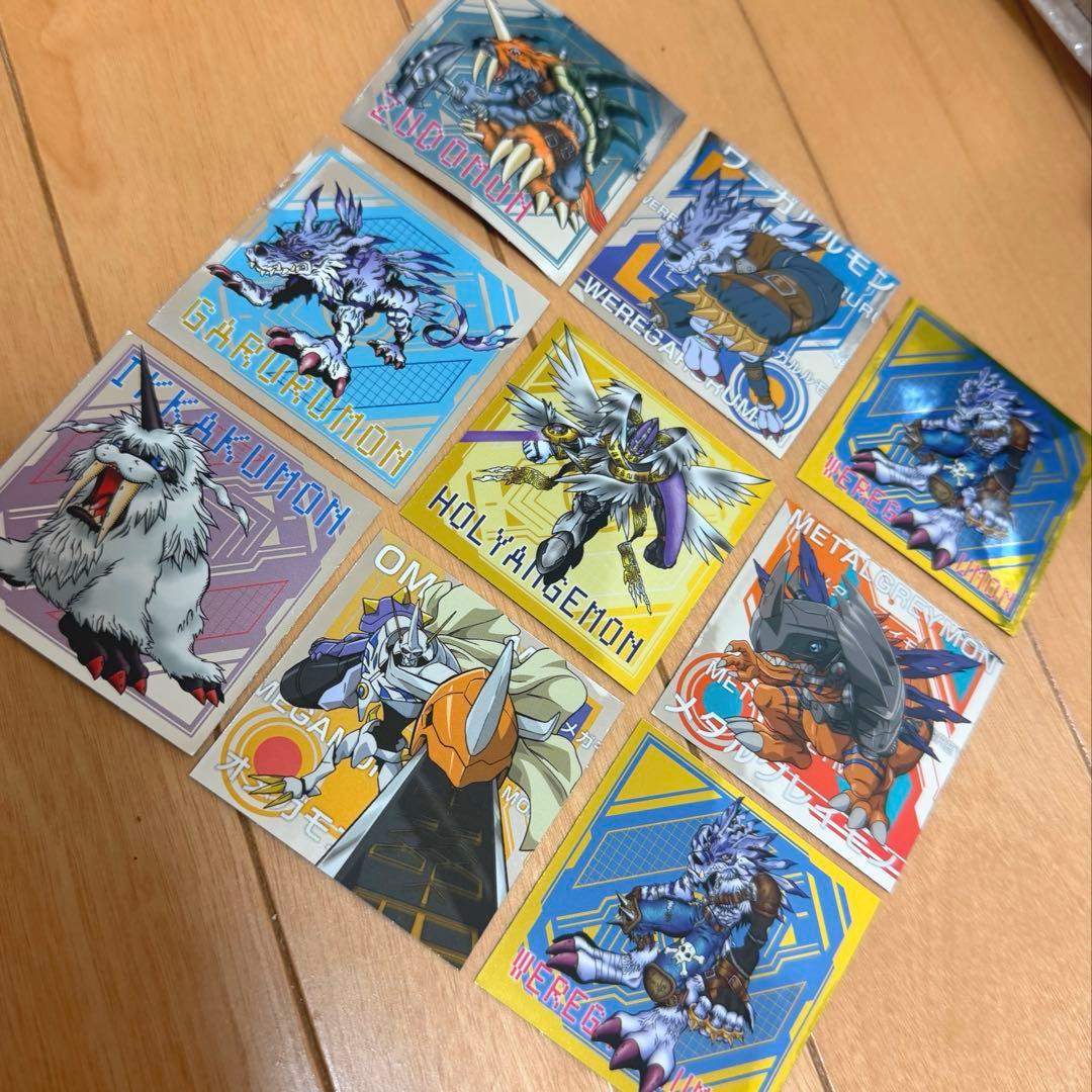 デジモン シール 9枚セット - メルカリ