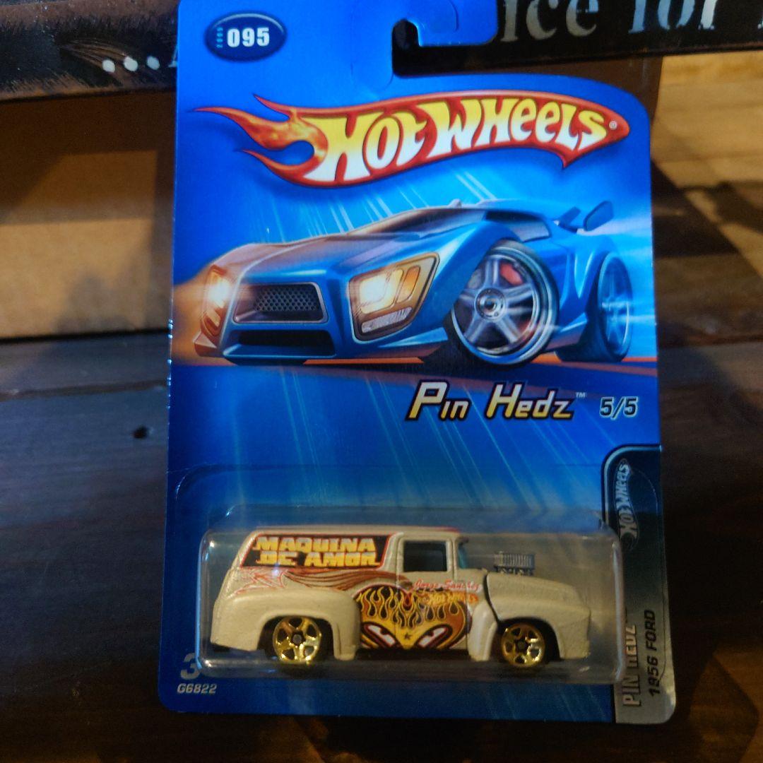 ホットウィール PIN HEDZ 5/5 1956 FORD - メルカリ