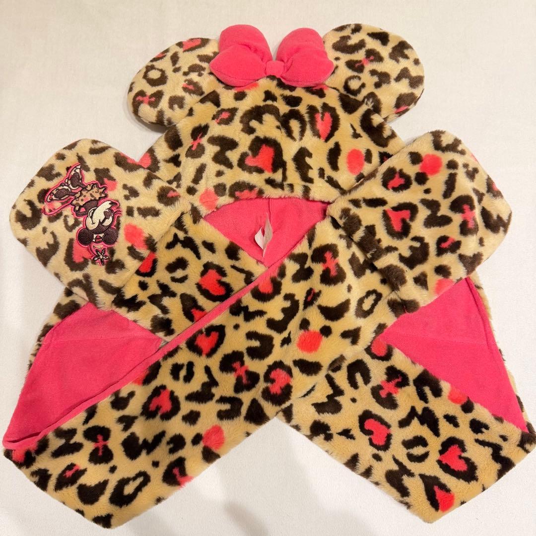 ミニー ヒョウ柄 マフラーキャップ ミニー マフラーキャップ ヒョウ柄 東京ディズニーリゾート ファン