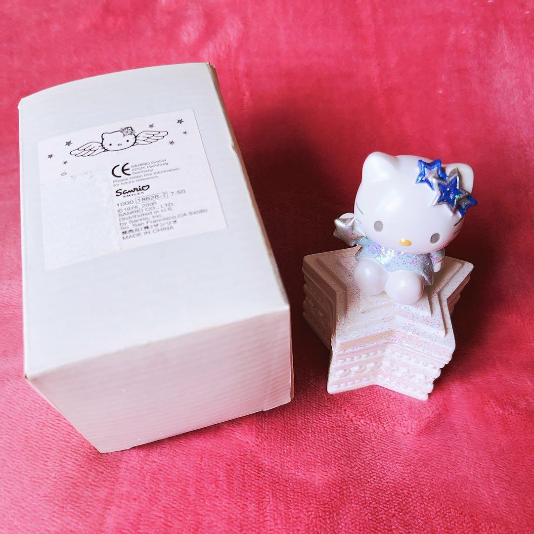 希少レア　ハローキティ　エンジェルキティ　星型　小物入れ　陶器　オブジェ 楽天市場】ハローキティ エンジェルキャニスター TCP 再入荷 nic_kt02