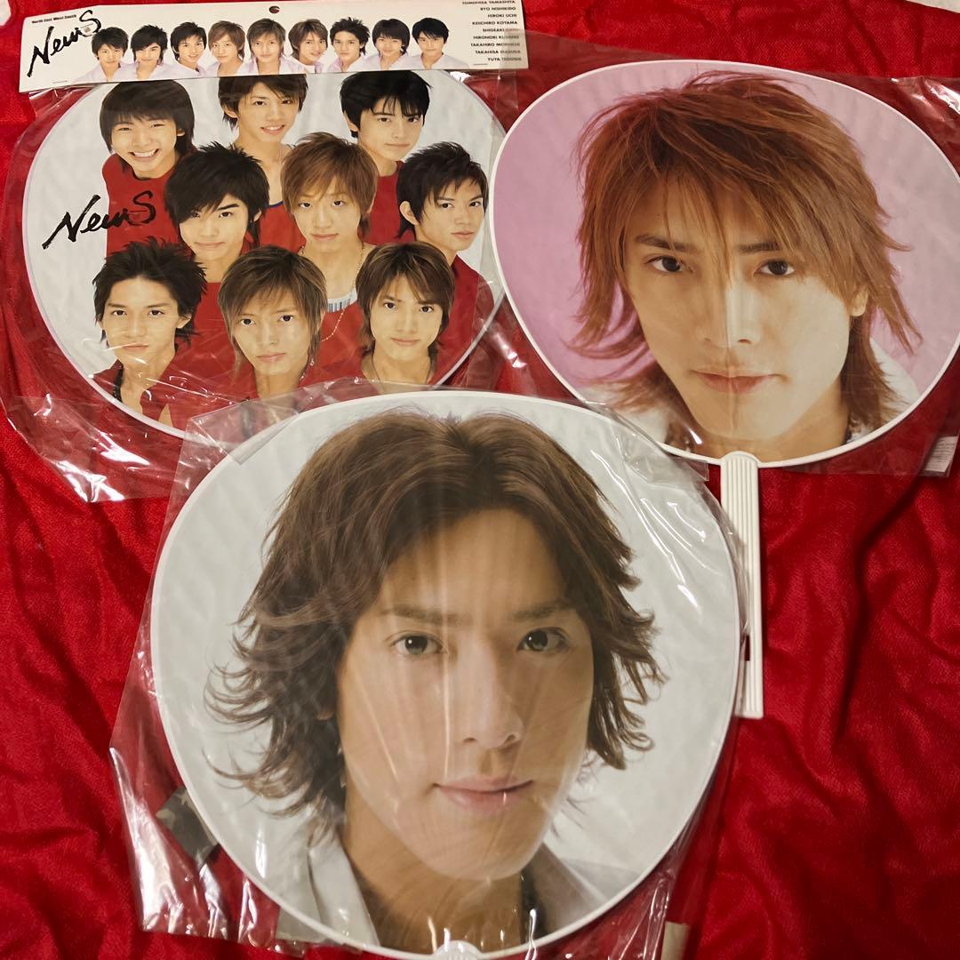 新品未開封】NEWS 内博貴 山下智久 小山慶一郎うちわ 5本 - メルカリ