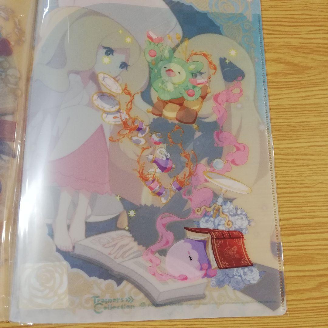 ポケモン シロナ カトレア ダブルポケットクリアファイル【新品未開封