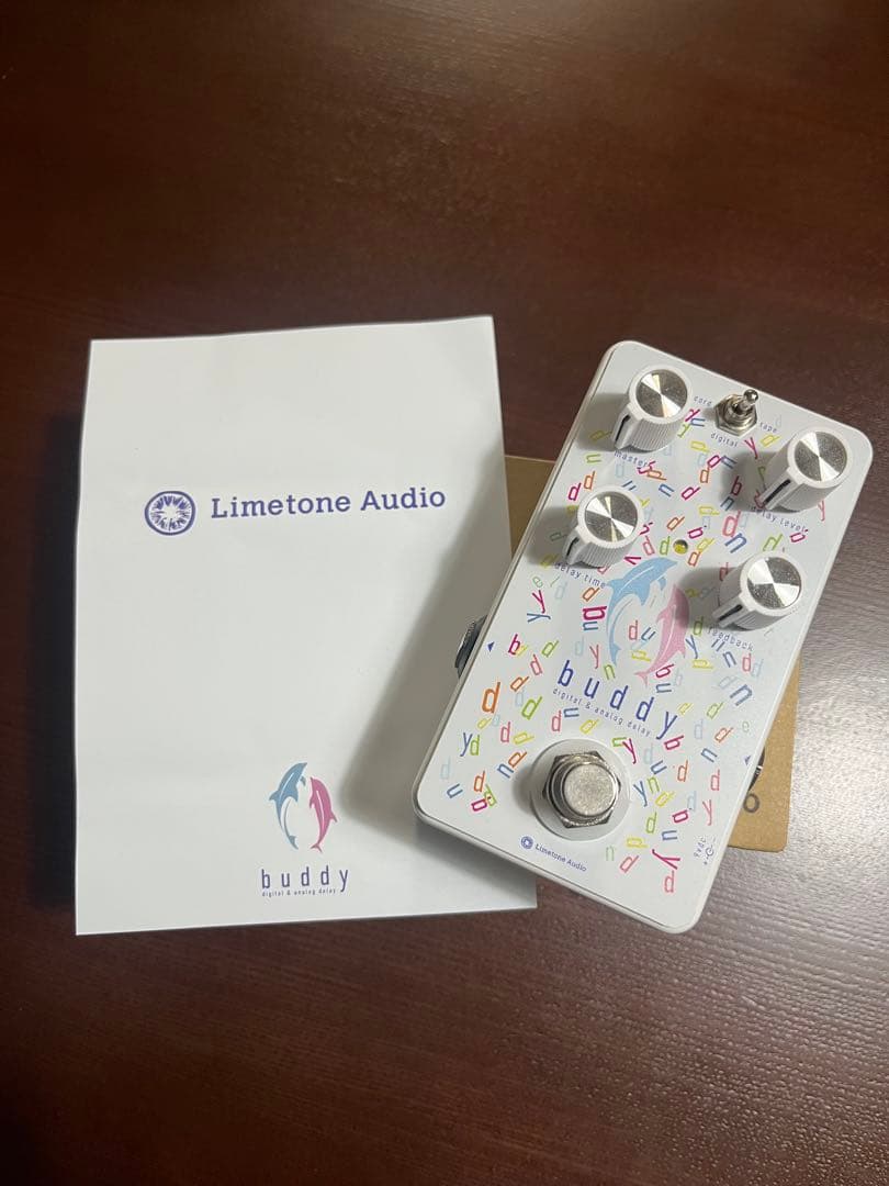 Limetone Audio buddy ブースター付きディレイ Limetone Audio Limetone Audio buddy コンパクトエフェクター