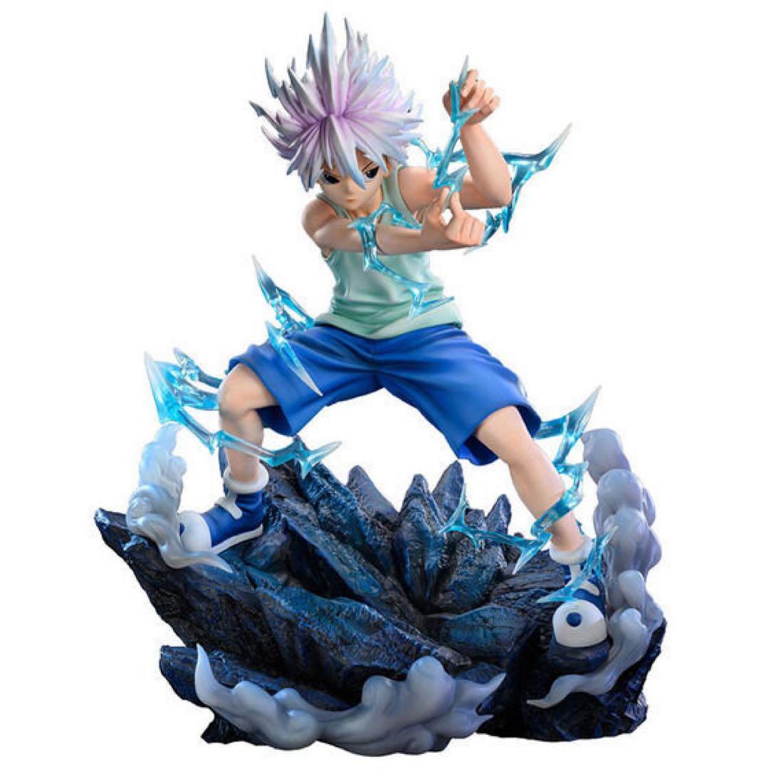 【プレミアムバンダイ】ハンターハンター　キルア　スタチュー　フィギュア HUNTER×HUNTERスタチューシリーズ キルア＝ゾルディック | HUNTER