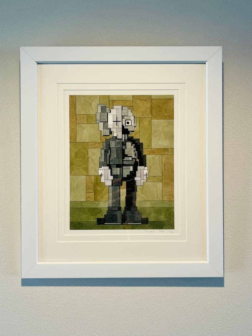 ADAM LISTER アダムリスター　KAWS シルクスクリーン　限定50 ADAM LISTER アダムリスターKAWS シルクスクリーン限定50