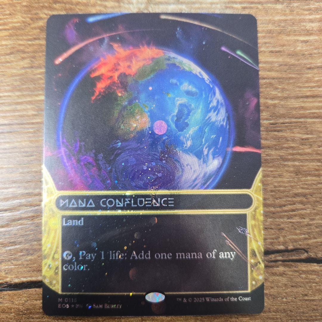 [FOIL] マナの合流点No.115 (ギャラクシー・フォイル仕様) 【英語版 Mana Confluence [115] [Borderless] [Edge of Eternities: Stellar