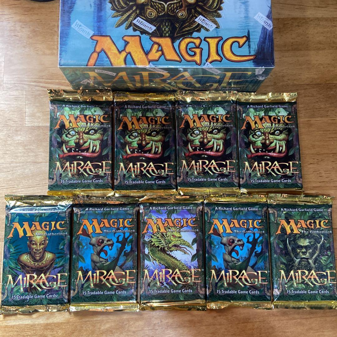 MTG ミラージュ  英語　未開封 ブースター  ×9 Amazon.co.jp: マジック:ザ・ギャザリング 久遠の終端 プレイ