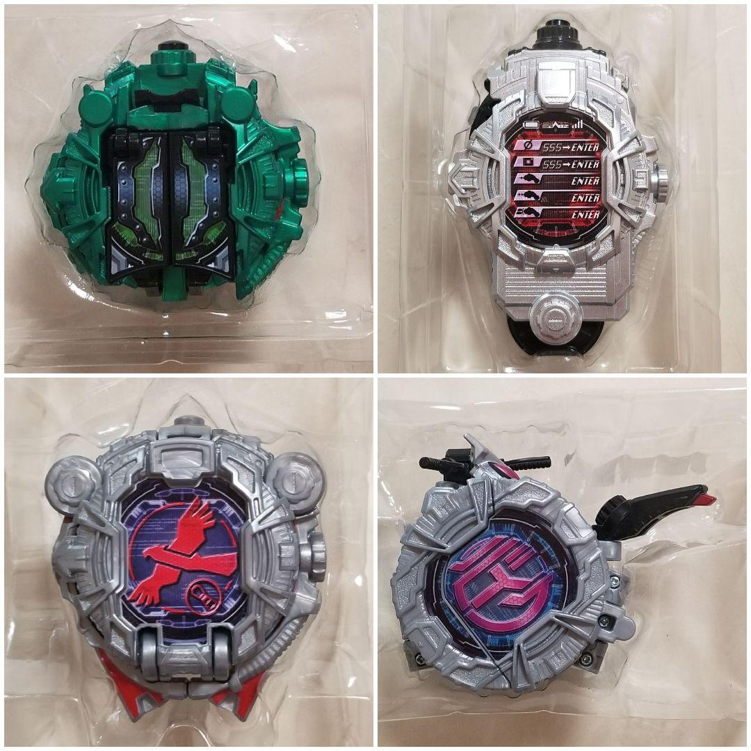 ライドウォッチ プレミアムバンダイ限定キラキラメッキ ガシャポン 食