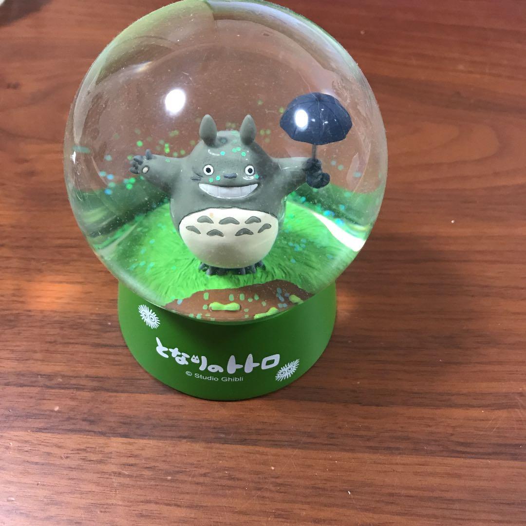 スタジオジブリ となりのトトロ スノードーム 傘を持った大トトロ 箱