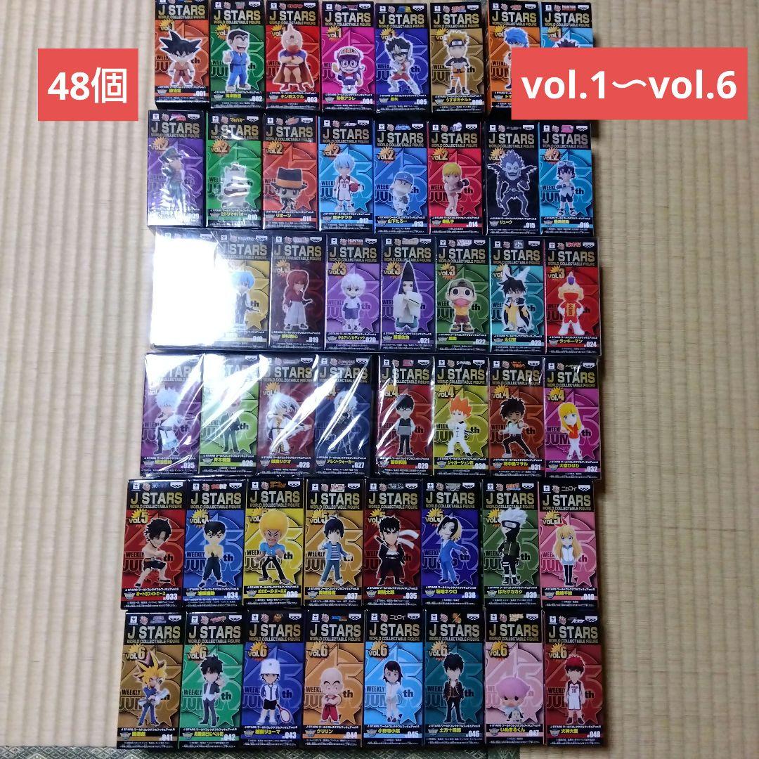 【48点】J STARS ワーコレフィギュアvol.1〜vol.6 とるナビ｜バンプレスト「WCFシリーズ」：J STARS