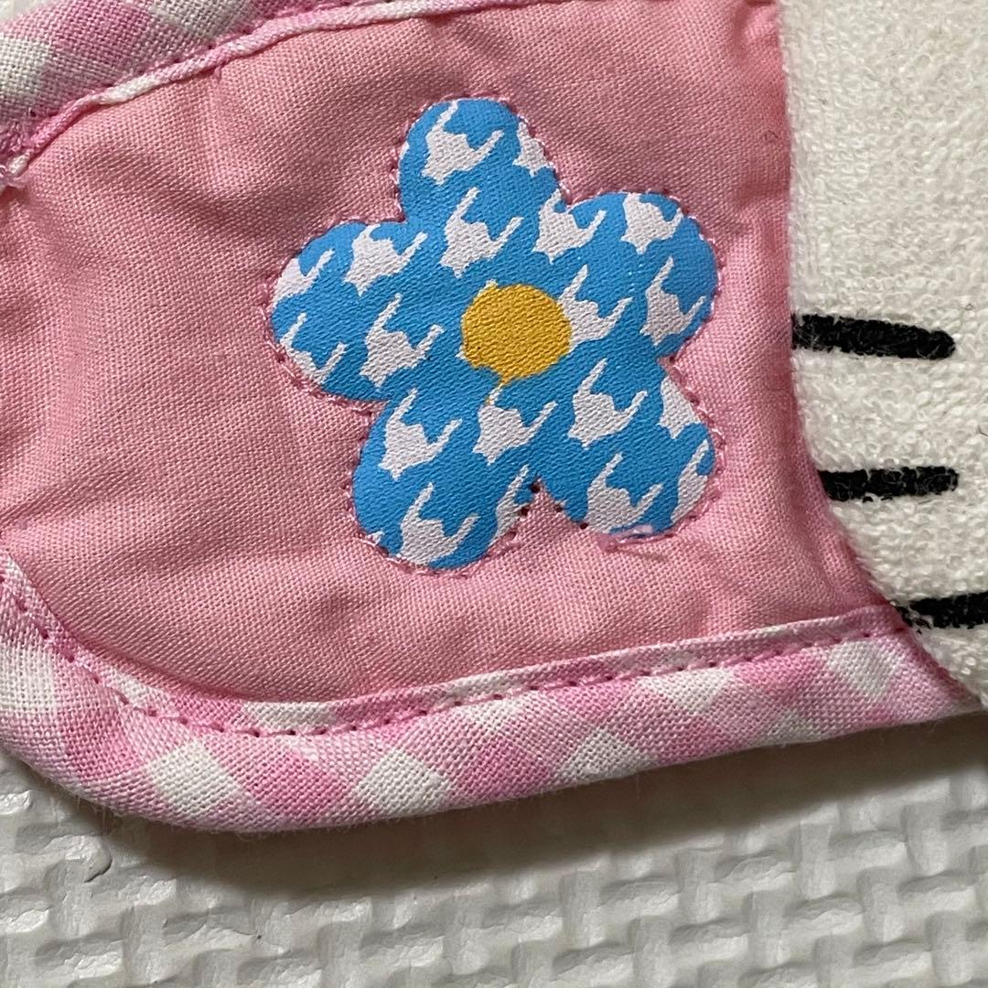 レトロ 1998年 ハローキティ カオハナキティ カーテンホルダーレア