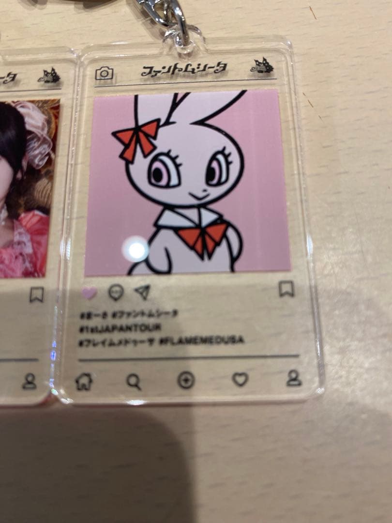 ファントムシータ ランダムSNS風アクリルキーホルダー もな まーさ