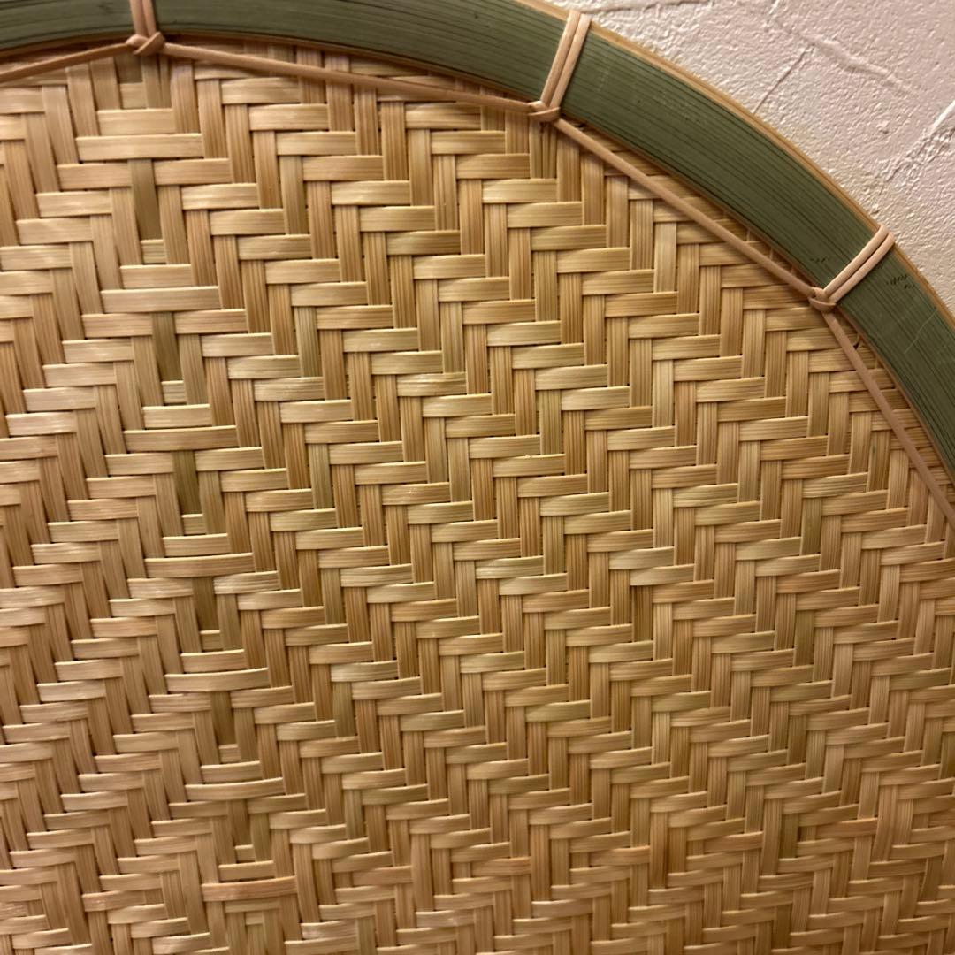 竹細工 壁掛け 色紙掛け 飾り台 - メルカリ