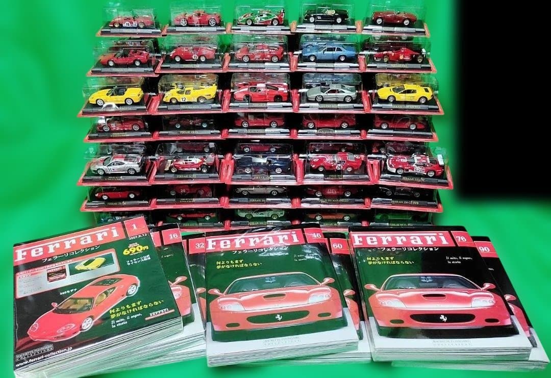 フェラーリコレクション1/43スケールのダイキャスト製ミニカー Amazon | アシェット フェラーリコレクション FERRARI F40 1/43