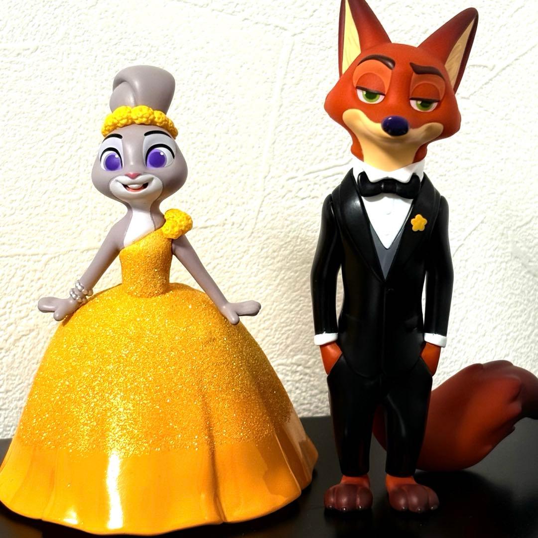 ズートピア 2 top toy 新たなる旅立ち フィギュア ニック ジュディ