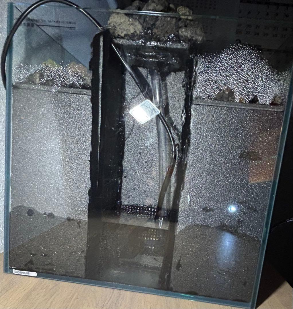 受注作品 アクアテラリウム 滝 池 苔テラリウム 30cm水槽 - メルカリ