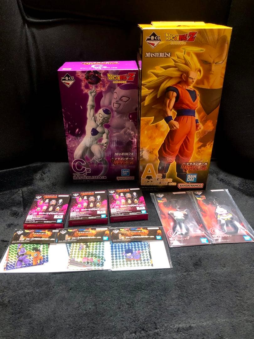 一番くじ ドラゴンボール A賞 超サイヤ人3孫悟空 C賞 フリーザ 一番くじ悟空 ドラゴンボール」新作一番くじがアツい！「超サイヤ人3孫悟空」や