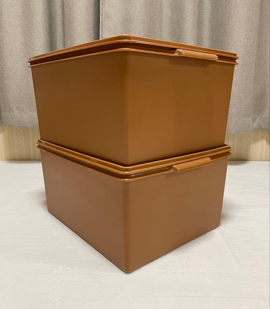 2個セット/タッパーウェア/ディープ/スーパーケース/衣装ケース/収納