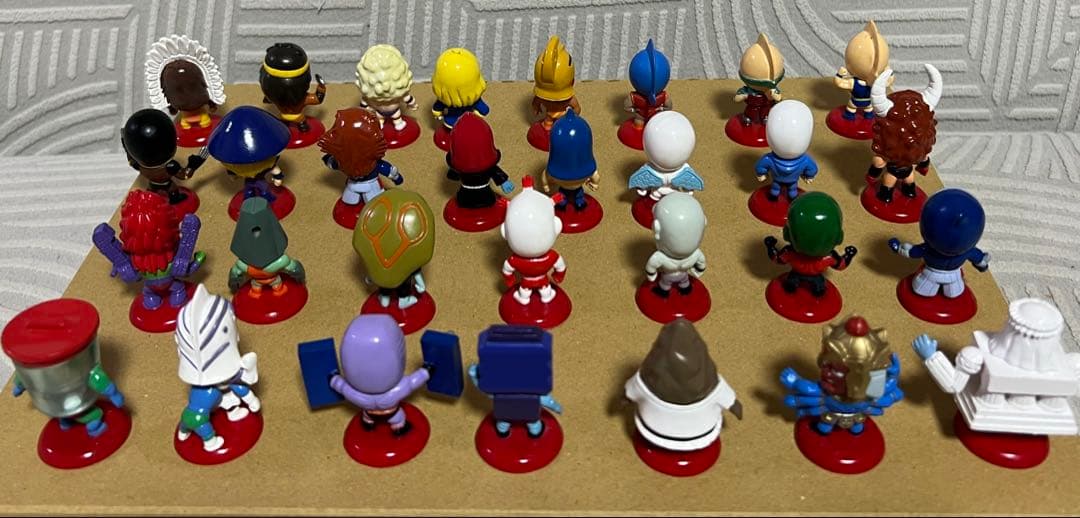 キン肉マンアニメヒーローズ 30体おまとめ売りフィギュア中古品