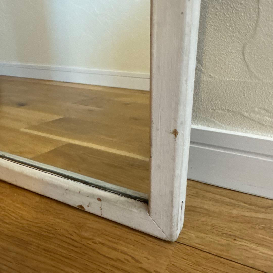 アメリカ軍 海軍 U.S.NAVY ウォールミラー シャビー アンティーク