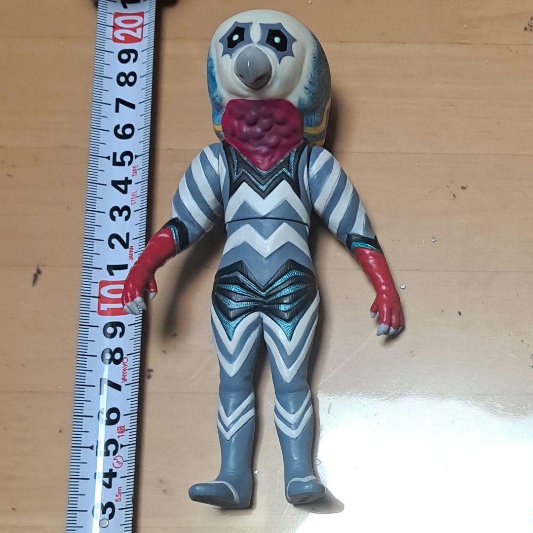 ウルトラマン　ウルトラセブン　ウルトラ怪獣　ガッツ星人　ソフビ　フィギュア BANDAI - ガッツ星人 約16cm ソフビ フィギュア ウルトラ怪獣シリーズ