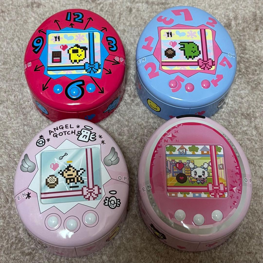 たまごっち チョコ 缶 4種セット - メルカリ