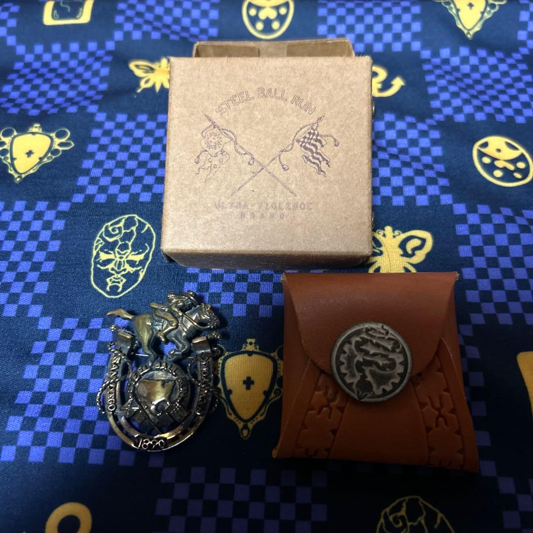 アルトラバイオレンス スティール・ボール・ラン ブローチ ジャイロ ・ツェペリ アルトラバイオレンス スティール・ボール・ラン ブローチ ジャイロ