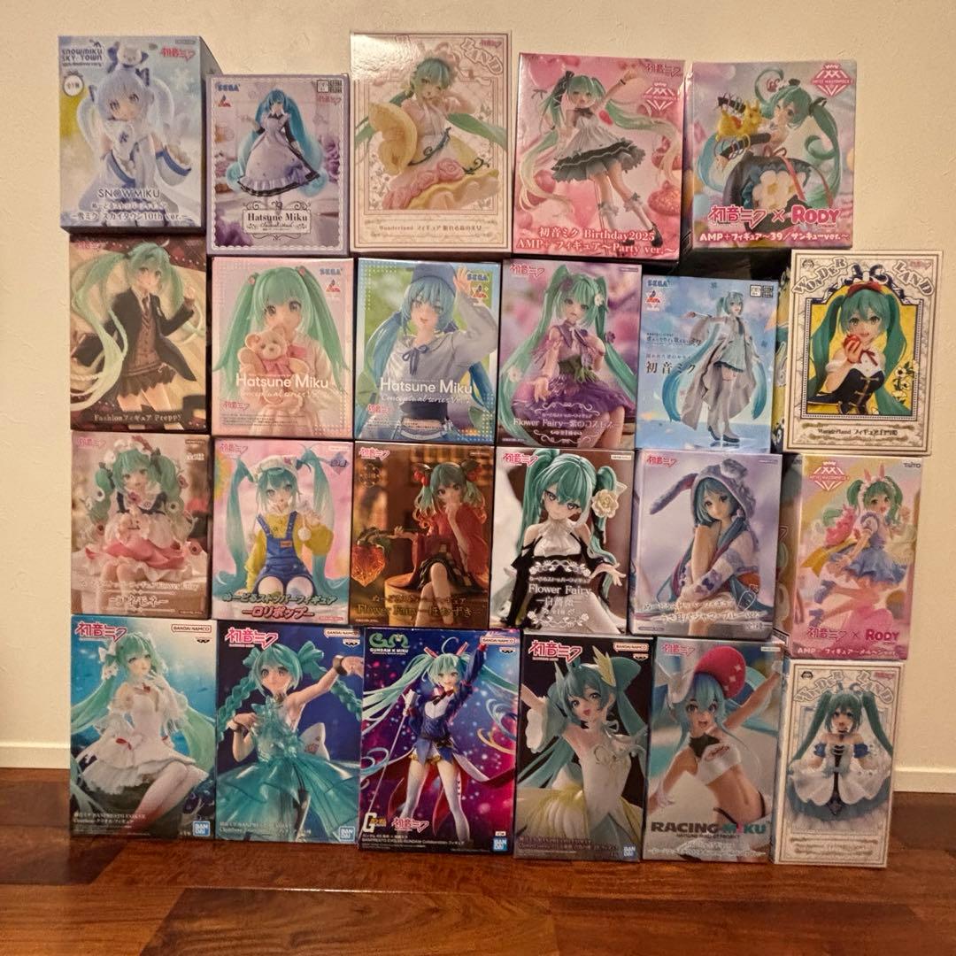 初音ミクプライズまとめ売り！23体鬼灯レアAMPガンダムミク FIG]初音ミク キャラクター・ボーカル・シリーズ01 初音ミク AMP+