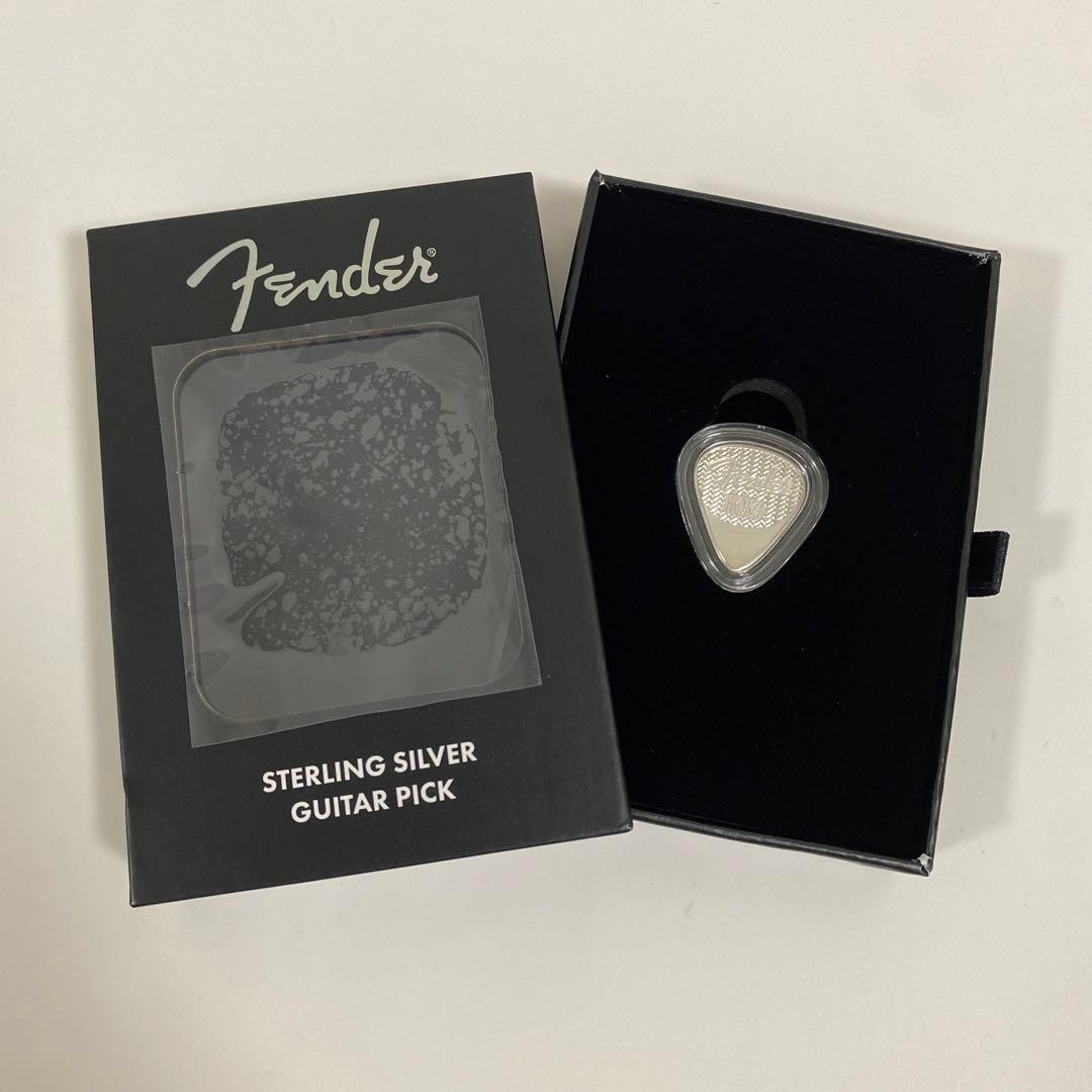 Fender STERLING SILVER GUITAR PICK超希少限定品 Buy 2025 10 Gram Sterling Silver Fender Holiday Guitar Pick | SD