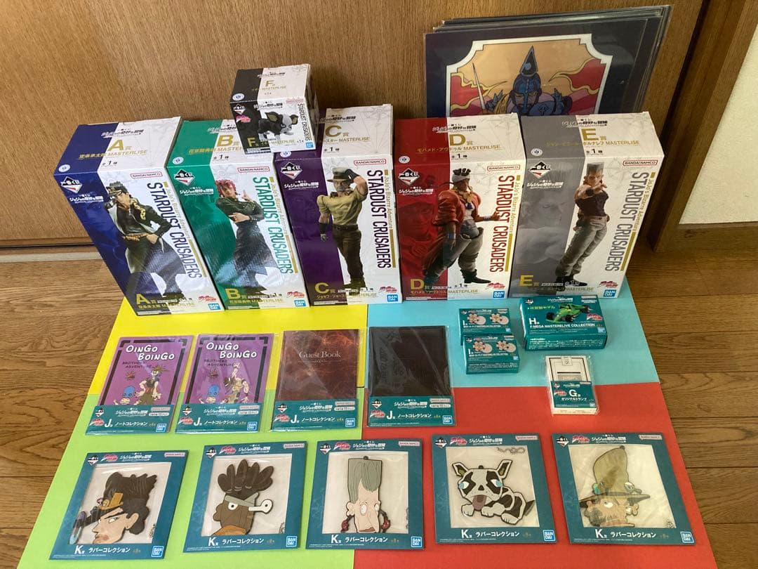 一番くじジョジョの奇妙な冒険　A賞B賞C賞D賞E賞F賞　フィギュア　その他 一番くじ ジョジョの奇妙な冒険 EVIL PARTY｜一番くじ倶楽部｜BANDAI