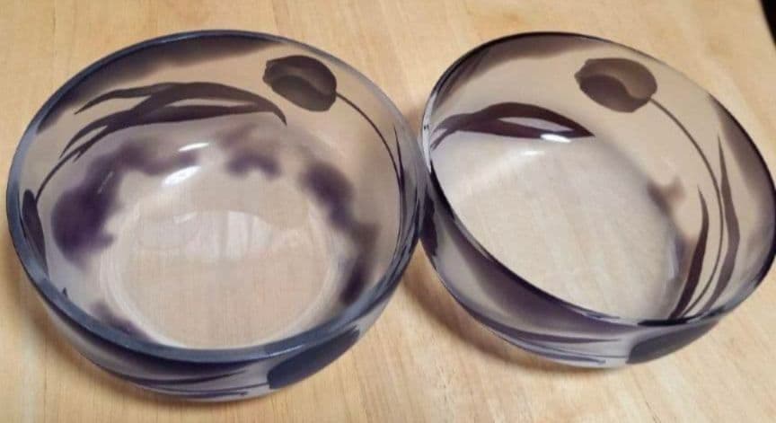 入手困難！唯一無二！／Cascade工房 白石寿男 作／サラダボウル／2個