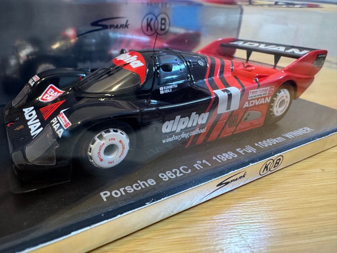SPARK】Porsche 962C 1986 Fuji 1000km おもちゃ