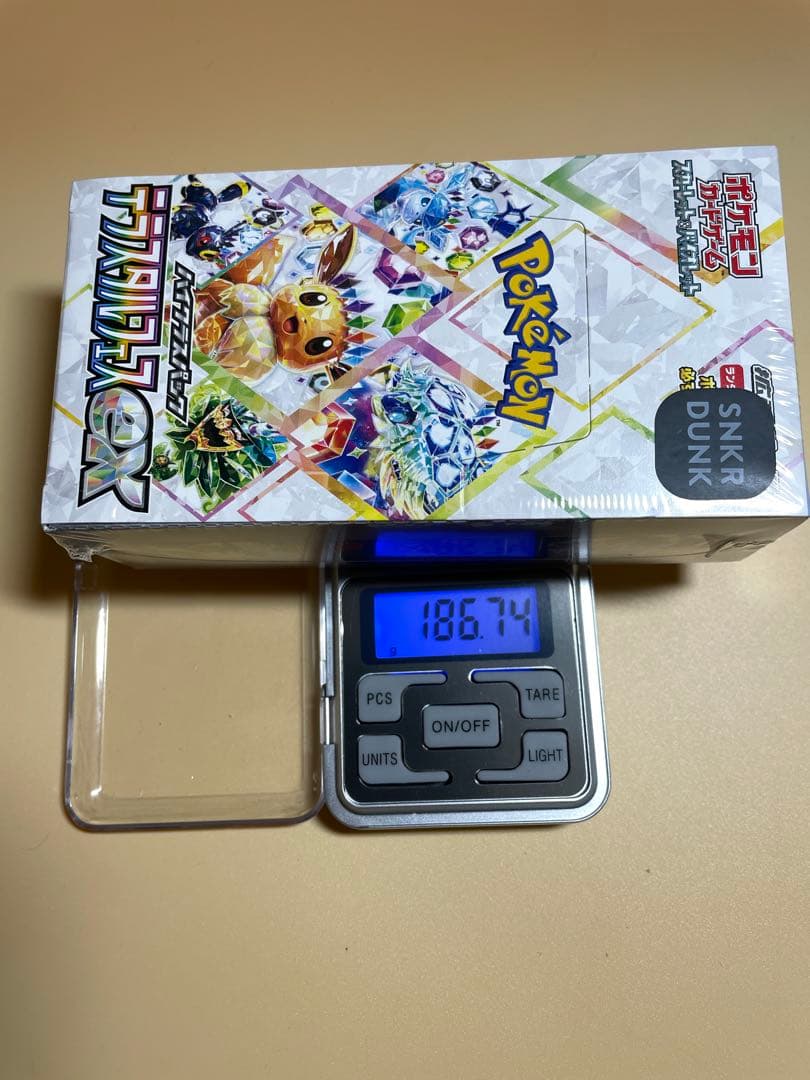 テラスタルフェス ex BOX シュリンク付き　1BOX 186.74g