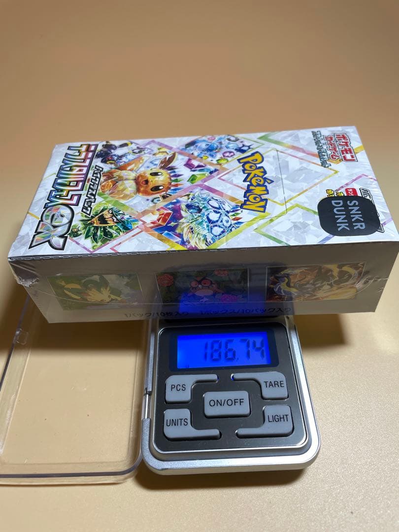 テラスタルフェス ex BOX シュリンク付き　1BOX 186.74g