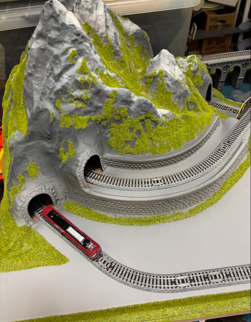 最終価格KATO Nゲージ アルプスの氷河特急デスクトップレイアウト