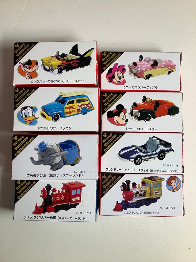 トミカ☆ディズニービークルコレクション☆8台セット売り 公式】ディズニー・ビークル・コレクション〈トミカ〉｜おすすめグッズ
