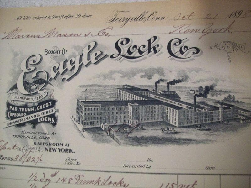 《p703》龍・ドラゴン アメリカ アンティーク南京錠《１９００年代初頭》USA