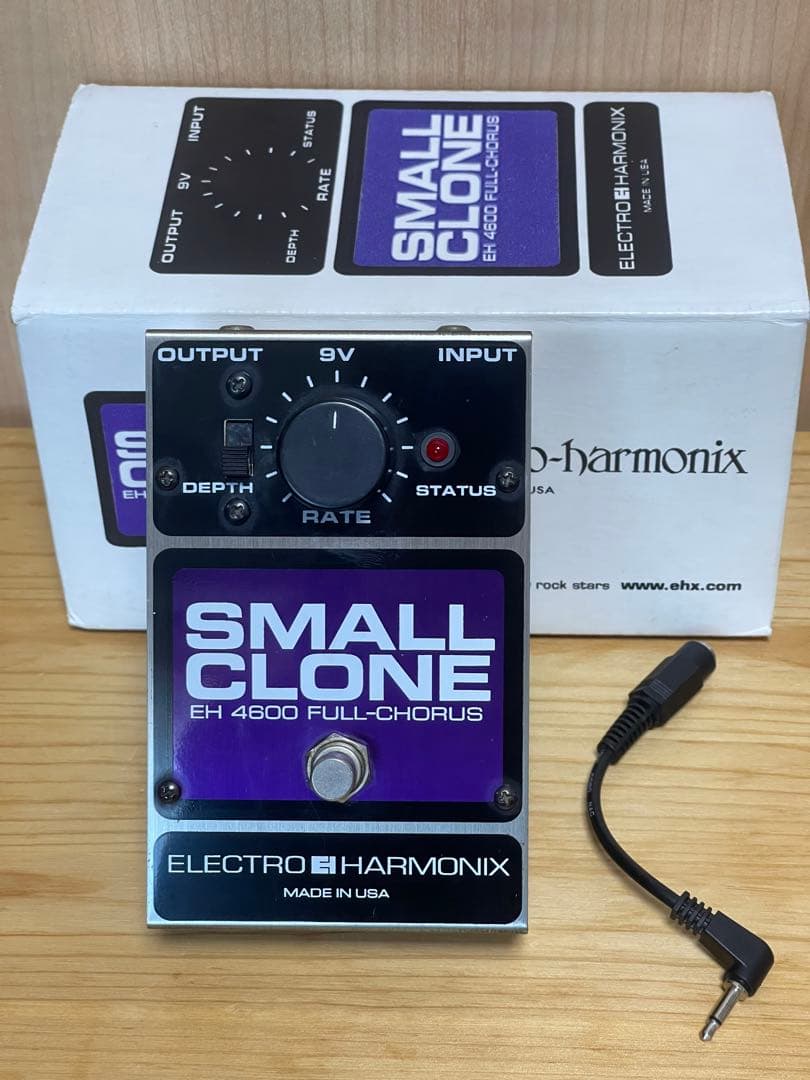 ELECTRO-HARMONIX SMALL CLONE スモールクローン electro-harmonix / Small Clone リイシュー初期 レビュー
