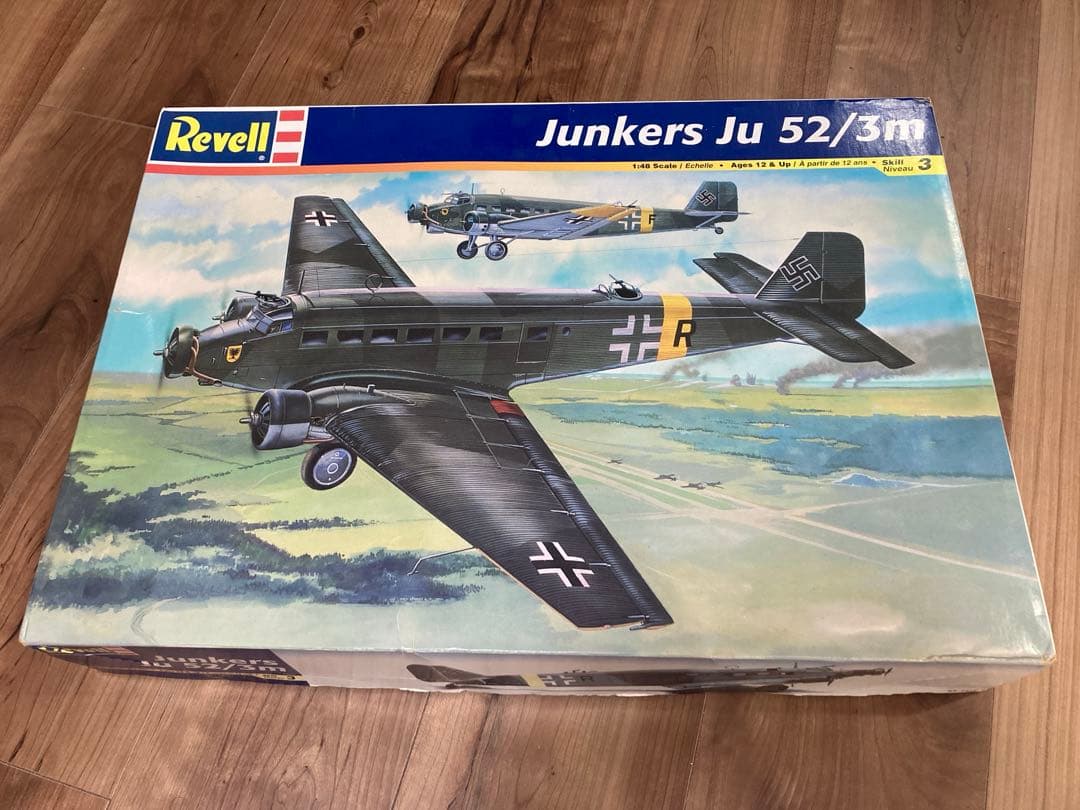【新品・希少品】Revell Junkers Ju 52/3m Junkers Ju52/3mg4e Transport Revell 03918