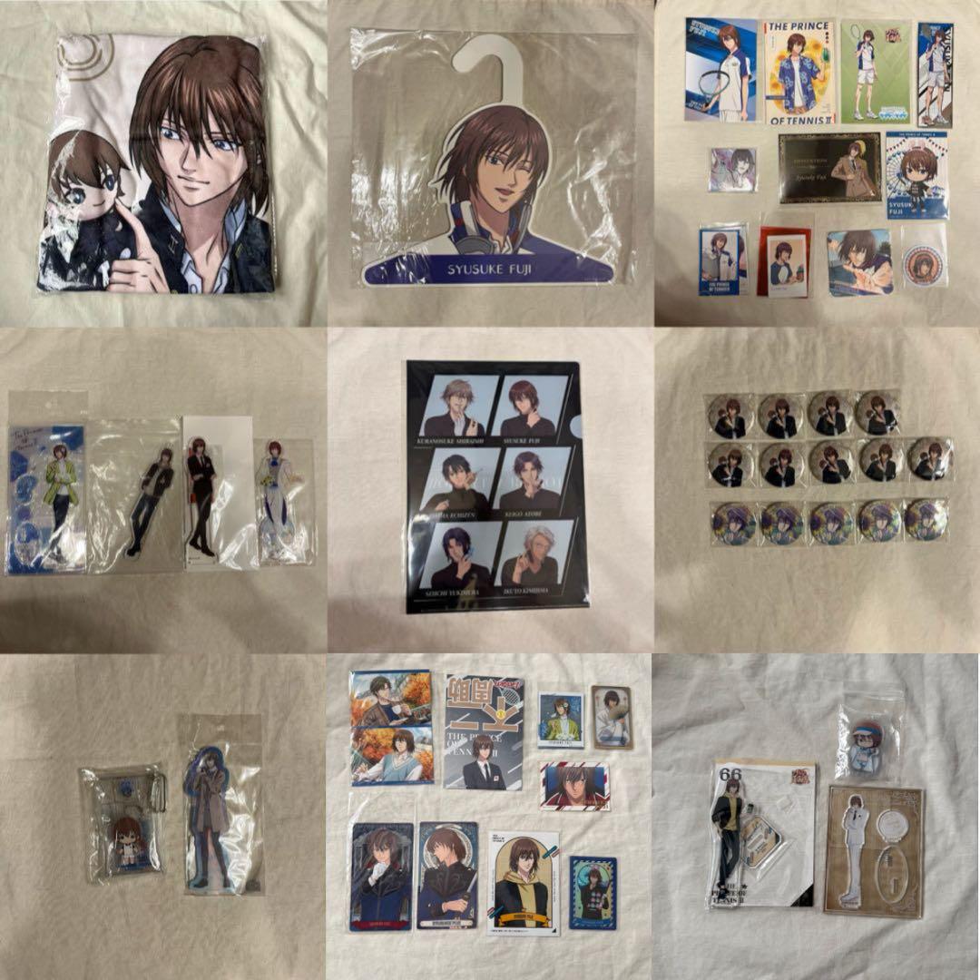 テニプリ 不二周助 グッズ 描き下ろし 不二周助 65mm缶バッジ [新テニスの王子様] | キャラクター