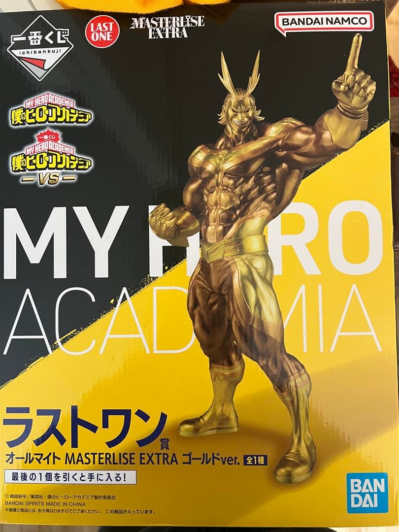 ヒロアカ 一番くじ VS オールマイト　ラストワン　フィギュア ゴールドver. Unboxing Review] Ichiban Kuji My Hero Academia VS Last One Prize