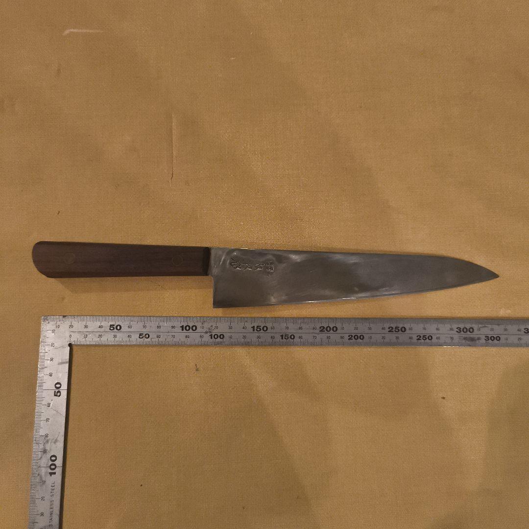 値下げしました、かね惣日本製 高炭素鋼 牛刀 330mm 高級包丁 牛刀 180mm 青紙スーパー 割込 『兼景』 高品質 日本製