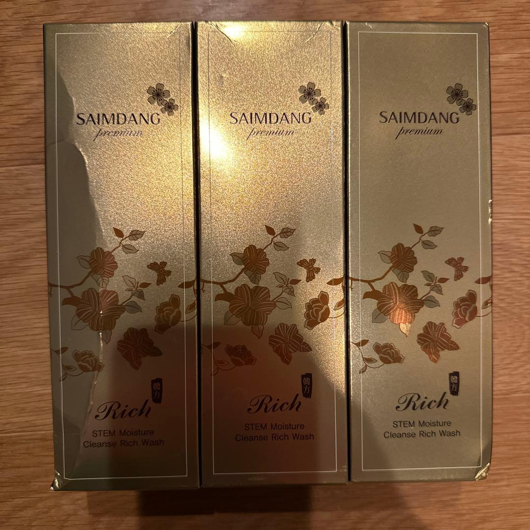 SAIMDANG Cleanser Rich Wash 3本セット 楽天市場】「 製造販売元 公式店 」 ＜ 3本セット ＞ サイムダン