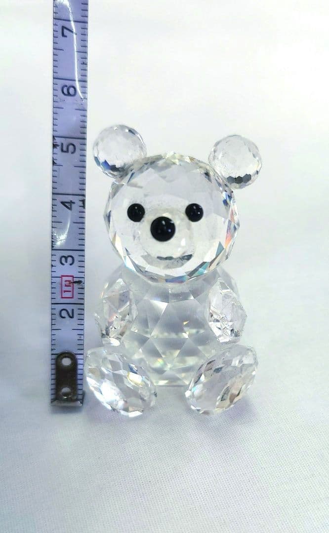 SWAROVSKI スワロフスキー テディベア 熊 昭和レトロ スワロフスキー
