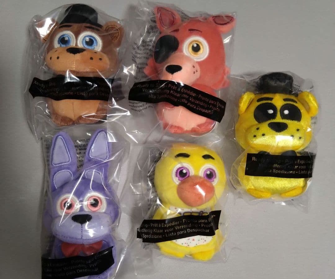 映画 ファイブナイツアットフレディーズ ミニぬいぐるみ コンプリート