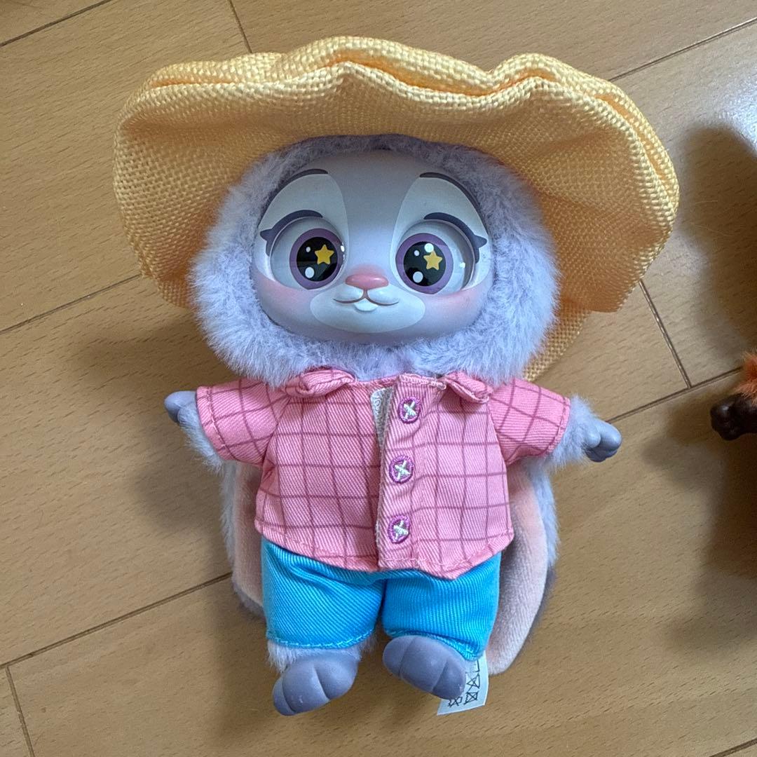 miniso ズートピア ぬいぐるみ 2体セット ニック ジュディ - メルカリ