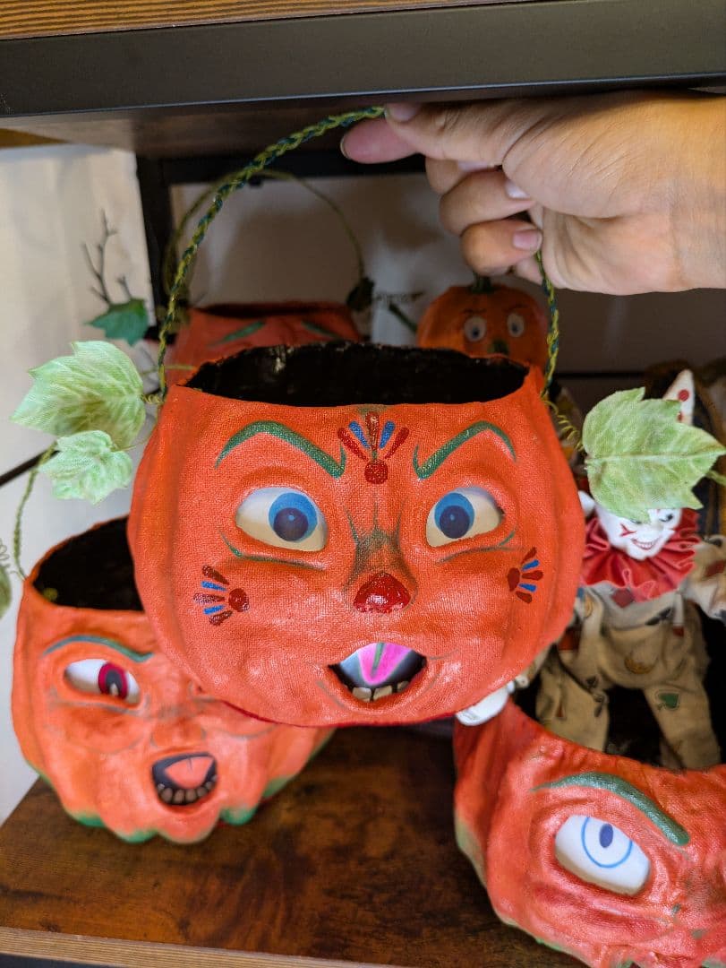 ヴィンテージハロウィン30〜40s復刻 Jack-o'-lantern Cの子 - メルカリ