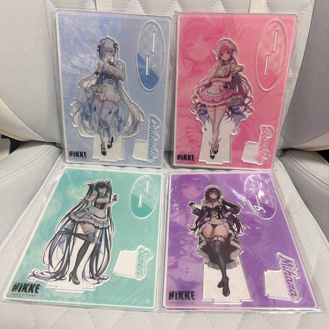 勝利の女神 NIKKE andGALLERY コラボカフェ アクスタ セット 勝利の女神：NIKKE × and GALLERY Collaboration Cafe 特設サイト