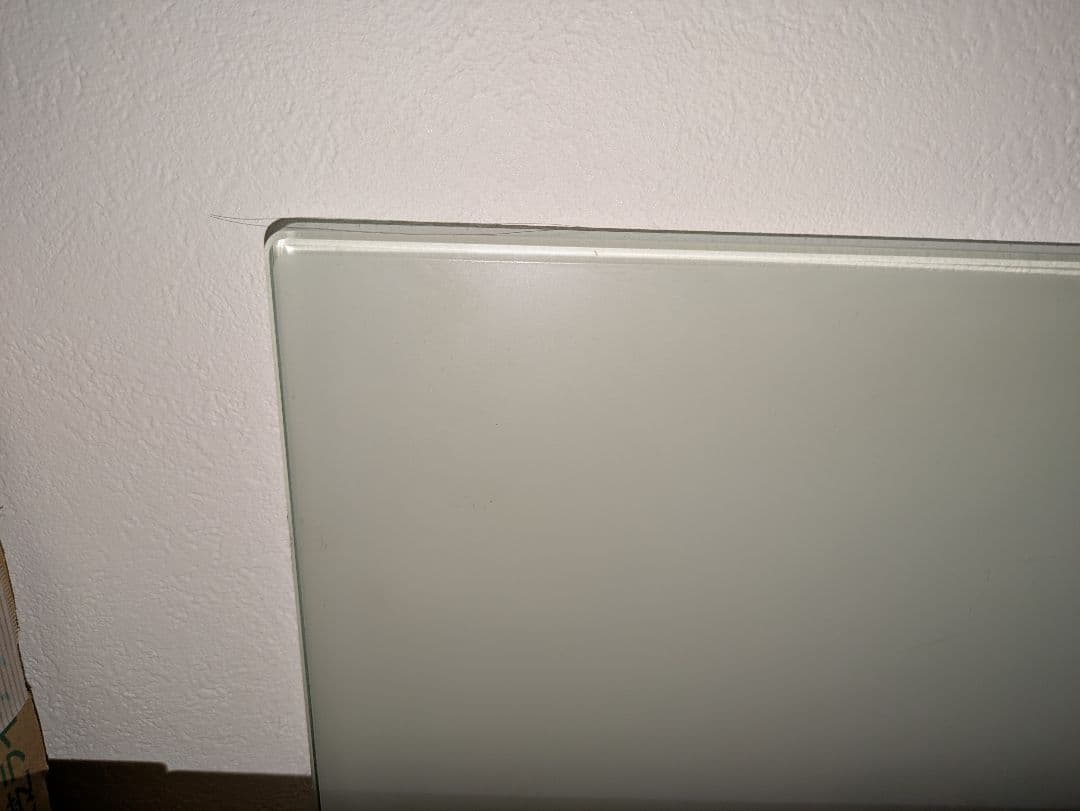 引き取りのみ】ドリームベッド社 リーン・ロゼ？ 強化ガラス センター