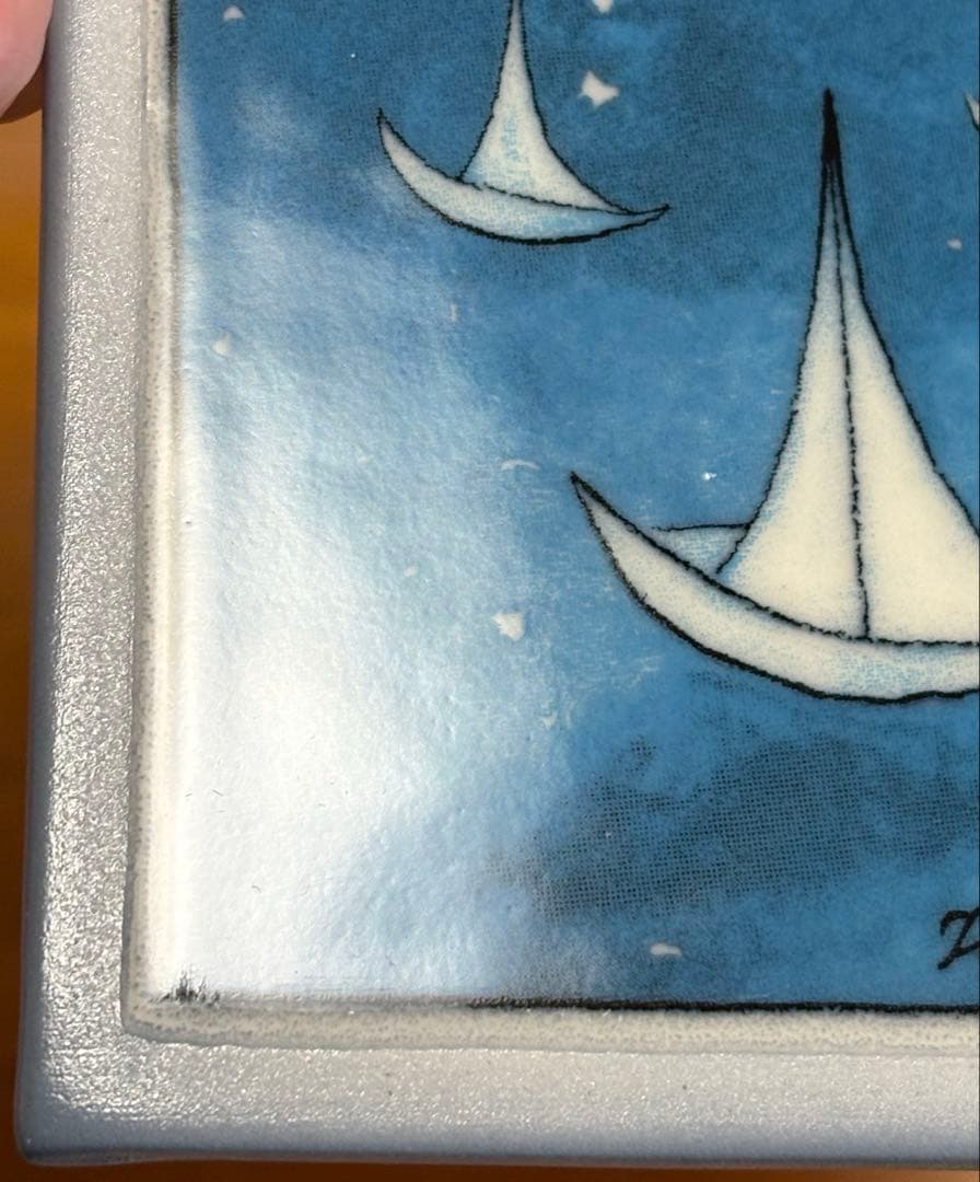 ARABIA ヘルヤ \"Mielenrauhaa\" 陶板画